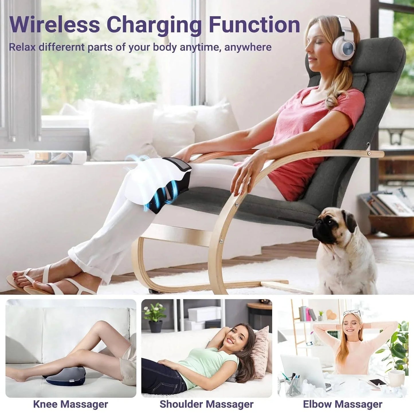 Kneefy Infrared Air Knee Massager