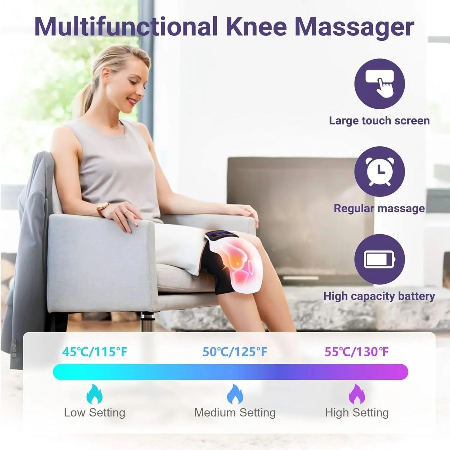 Kneefy Infrared Air Knee Massager